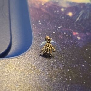 Skeleton hand nose ring